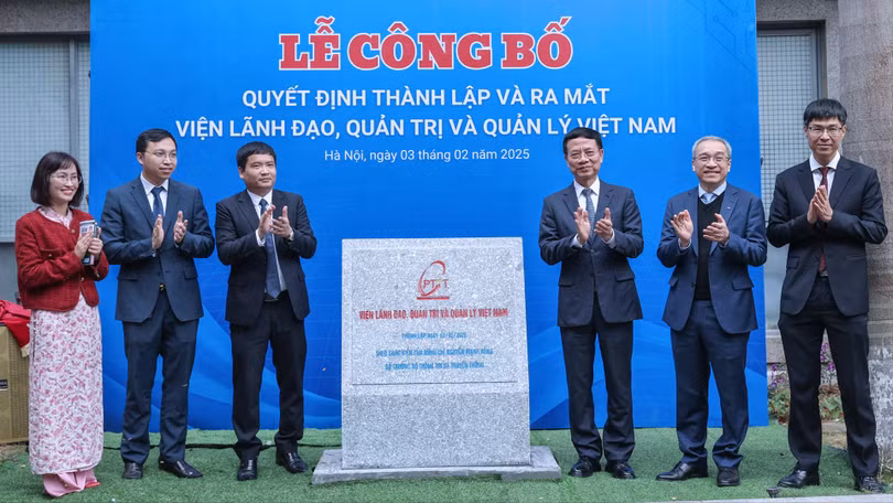 Lễ công bố Viện Lãnh đạo, Quản trị và Quản lý Việt Nam.