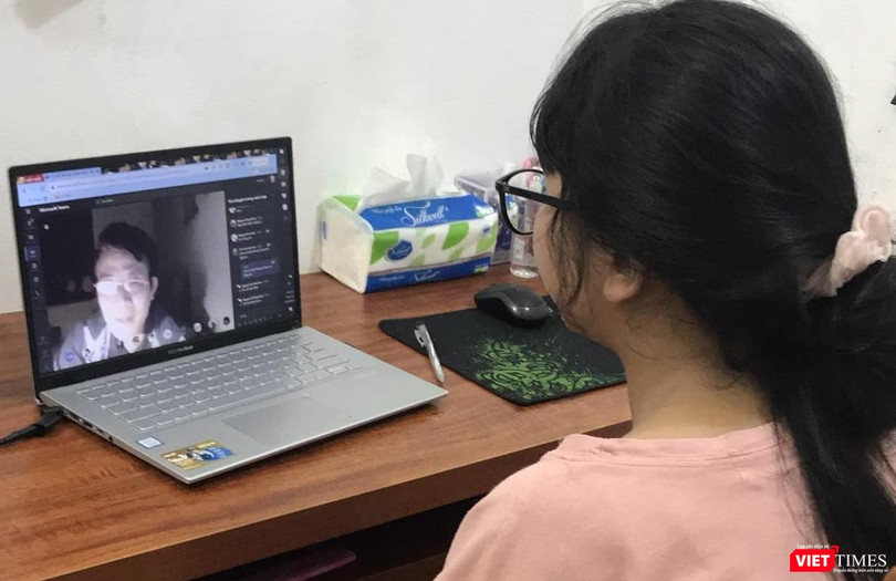 Nhiều trường học đã sớm áp dụng công nghệ vào công tác dạy - học để ứng phó với COVID-19.