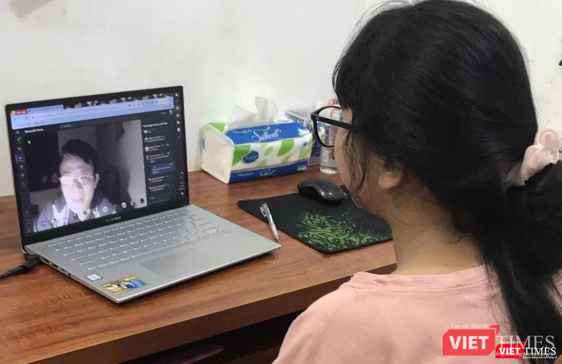 THCS Đông La là một trong những trường sớm áp dụng Microsoft Teams vào công tác dạy - học.