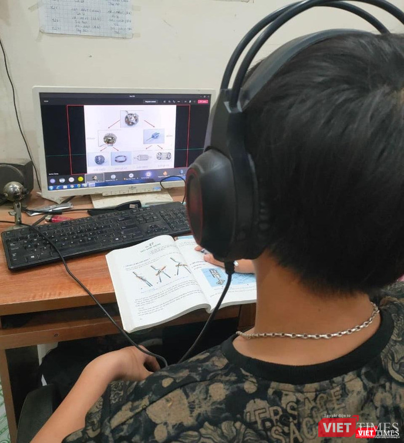 Các nội dung theo chương trình học được đảm bảo với sự tham gia hỗ trợ của Microsoft Teams.