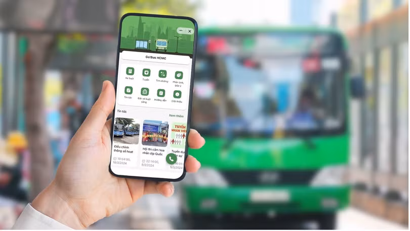 Người dân TP.HCM có thể sử dụng giao thông công cộng nhanh chóng ngay trên mini app của Zalo.