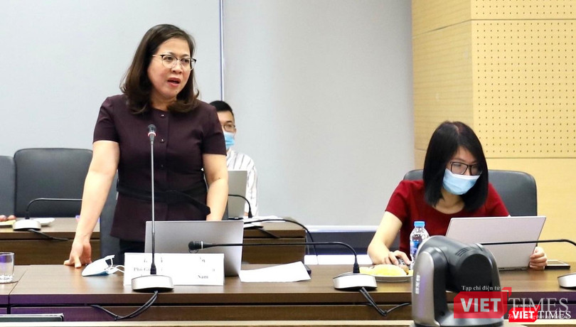 Bà Trần Thị Thu Hiền - Chủ tịch Công đoàn, Phó Giám đốc VNNIC.