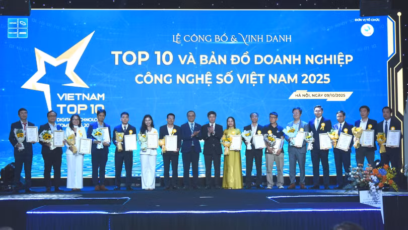 Các doanh nghiệp được vinh danh tại sự kiện.