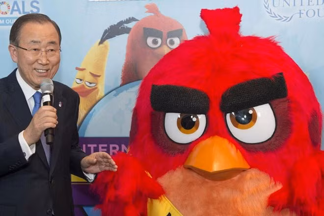 LHQ "bổ nhiệm" ​thủ lĩnh trò chơi điện tử Angry Bird làm đại sứ