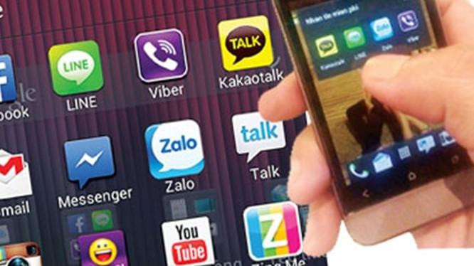 Người dùng Việt hiện đang có nhiều lựa chọn các ứng dụng OTT để trao đổi thông tin. Ảnh minh họa: Internet.