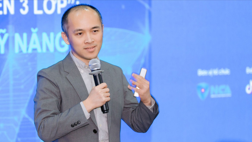 Ông Vũ Ngọc Sơn, Trưởng ban Nghiên cứu, tư vấn, phát triển công nghệ và Hợp tác quốc tế của Hiệp hội An ninh mạng quốc gia.