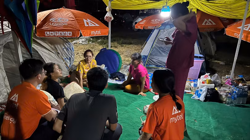 Kết nối quốc tế của Myanmar đã khắc phục 100%, cơ bản đảm bảo liên lạc thông suốt. Ảnh: Đức Thọ.