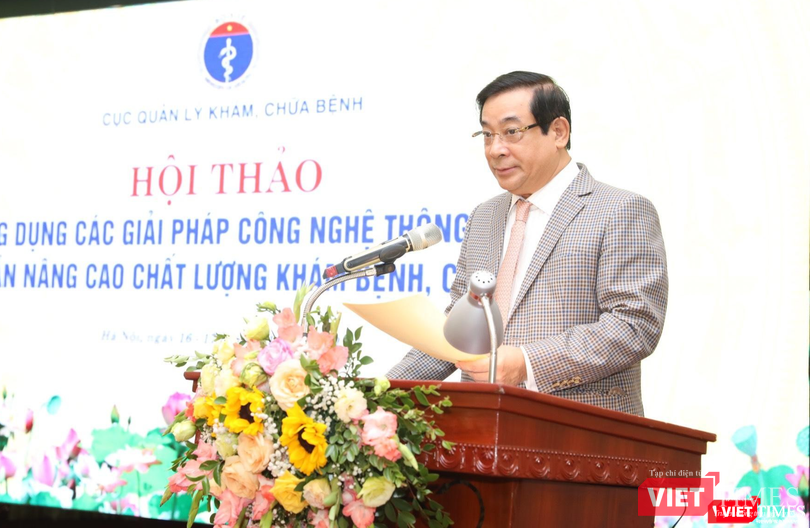 Ông Lương Ngọc Khuê đề nghị tiếp tục hoàn thiện các nền tảng số: Hồ sơ sức khoẻ điện tử, Trạm Y tế xã, Khám chữa bệnh từ xa, Kê đơn thuốc điện tử. Ông Lương Ngọc Khuê đề nghị tiếp tục hoàn thiện các nền tảng số: Hồ sơ sức khoẻ điện tử, Trạm Y tế xã, Khám chữa bệnh từ xa, Kê đơn thuốc điện tử.