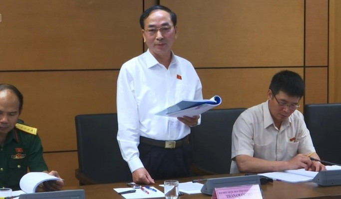 Tân Thứ trưởng Bộ Công an Trần Quốc Tỏ. Ảnh: quochoi.vn