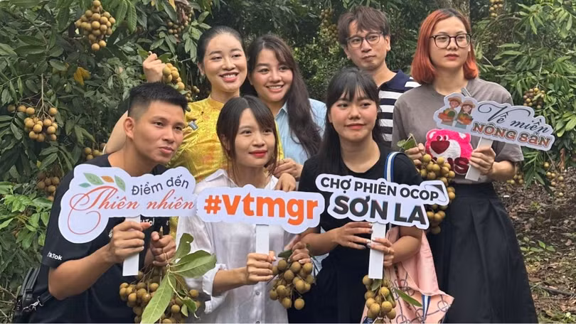 Thương hiệu nhãn Sông Mã và các sản phẩm đặc trưng khác của Sơn La đã được lan toả đến với đông đảo người dân.