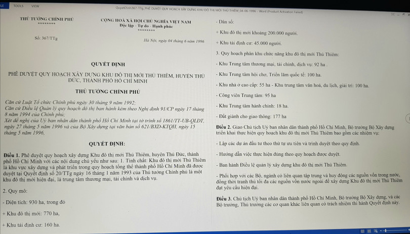 GS Đặng Hùng Võ: Không có bản đồ quy hoạch chung tỷ lệ 1/5.000 KĐT Thủ Thiêm! ảnh 2
