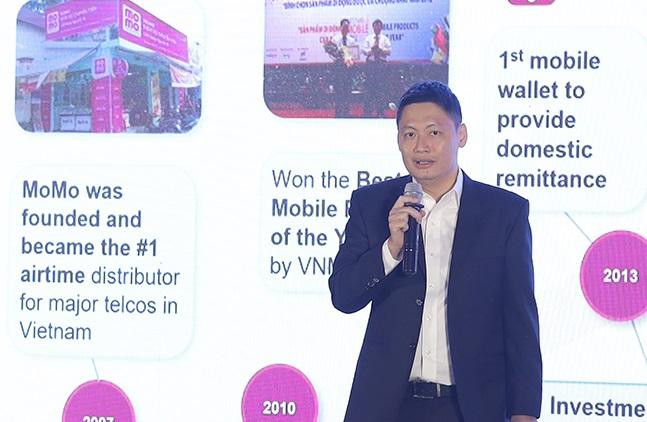 Ông Nguyễn Mạnh Tường - Phó Chủ tịch Điều hanh và Đồng Tổng Giám đốc của MoMo.