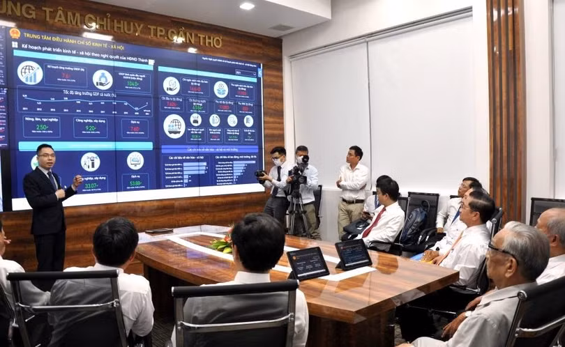 TP. Cần Thơ đã chính thức đưa Trung tâm điều hành thông minh (IOC) đi vào hoạt động.