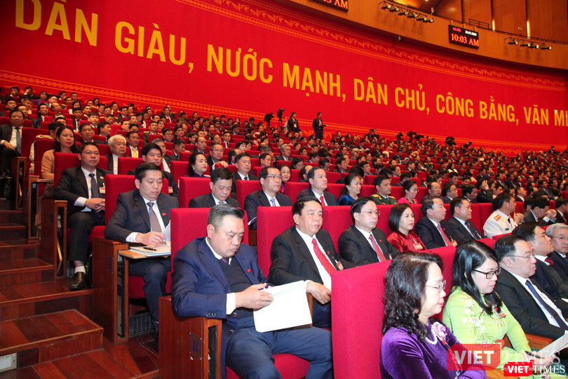 Các đại biểu tham dự Đại hội Đảng khoá XIII. Các đại biểu tham dự Đại hội Đảng khoá XIII.