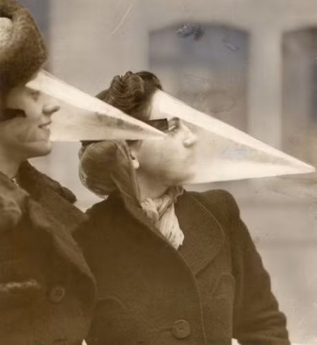 Mặt nạ chống bão tuyết năm 1939.