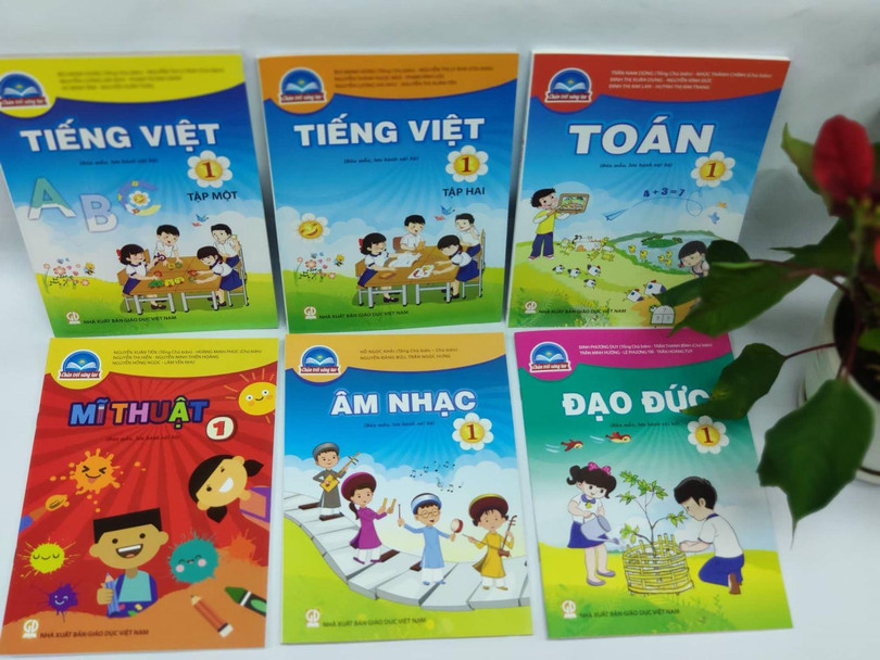 Bộ SGK "Chân trời sáng tạo" - Ảnh: NXB Giáo dục Việt Nam