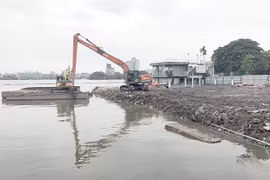 Hà Nội khởi động dự án nạo vét 1 triệu mét khối bùn ở Hồ Tây