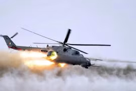 Máy bay Mi-24 không quân Syria