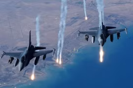 Không quân Mỹ hoạt động trên chiến trường Deir Ezzor