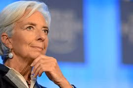 Giám đốc điều hành IMF – bà Christine Lagarde. Ảnh: Bloomberg