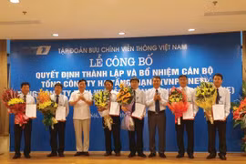 Lễ công bố quyết định thành lập 3 tổng công ty thuộc VNP