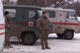 Xe quân y cứu thương của quân đội Kiev