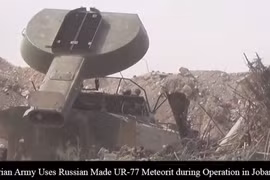 Quân đội Syria sử dụng xe quét mìn UR - 77 