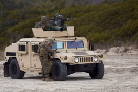 Xe cơ giới chống tăng M1167 Humvee TOW 4x4 của quân đội Mỹ. Ảnh South Front