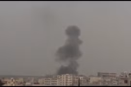 Không quân Nga không kích chiến binh Duy Ngô Nhĩ thành phố Jisr ash-Shugur thuộc địa phận tỉnh Idlib