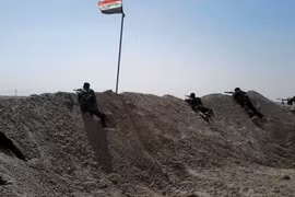 Chiến tuyến phòng ngự của quân đội Syria ở Deir Ezzor