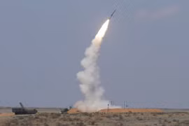 Hệ thống S-300 của lực lượng phòng không Syria. Ảnh minh họa: Masdar News.