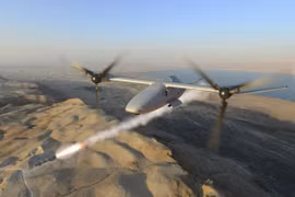 Máy bay chiếu đấu không người lái (UAV) V-247, mô phỏng dự án Bell Helicopter 