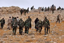 Binh sĩ quân đội Syria