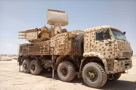 Tổ hợp tên lửa Pantsir-S1 quân đội Syria. Ảnh minh họa South Front