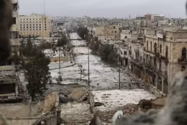 Thành phố Aleppo trong cuộc chiến tranh đường phố