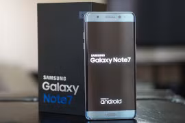 Mẫu điện thoại Galaxy Note 7 - thảm họa của Samsung