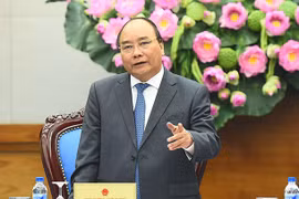 Thủ tướng Nguyễn Xuân Phúc chủ trì cuộc họp