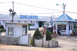 Trụ sở Doanh nghiệp thép Quảng Liên tại KCN Dung Quất - (ẢNh minh họa)