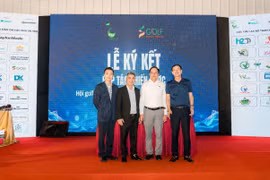 Lễ ký kết hợp tác chiến lược giữa công ty cổ phần đầu tư SGolf và hội Golf Hải Phòng 
