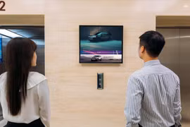 Chicilon Media điều chỉnh tăng 12% đơn giá dịch vụ quảng cáo màn hình thang máy tòa nhà