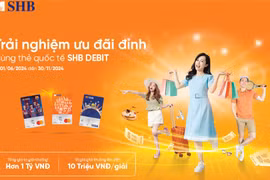 Nhận ngay ưu đãi chưa từng có khi sử dụng các dòng thẻ ghi nợ quốc tế SHB