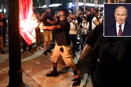 Tổng thống Nga Putin đưa ra bình luận về phong trào Black Lives Matter ở Mỹ (Ảnh: Reuters)