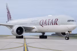 Chi phí nâng cấp chiếc máy bay Boeing 747-8 được Qatar tặng có thể lên đến gần 1 tỷ USD. Ảnh: Getty.