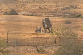 Hệ thống Vòm Sắt được cho là đánh chặn được 90% rocket phóng từ Gaza (Ảnh: Sky News)