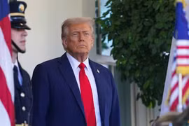 Ông Trump tuyên bố sẽ có chuyến thăm Trung Đông sau thỏa thuận ngừng bắn giữa Israel và Hamas. Ảnh: Reuters.