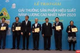 Các tổ chức nhận Giải thưởng hiệu suất năng lượng cao nhất năm 2020.