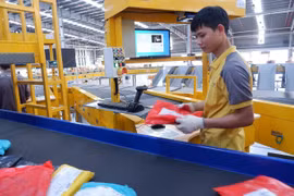 Hệ thống chia chọn tự động có khả năng xử lý đa dạng các loại bưu gửi.