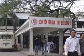 Bệnh viện Việt Nam - Thụy Điển Uông Bí (Quảng Ninh) nơi xảy ra vụ việc.