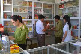Đại diện cơ quan quản lý đi kiểm tra các nhà thuốc (Ảnh minh họa)