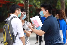 Thí sinh dự thi tốt nghiệp THPT. Ảnh: Sở GD&ĐT TP.HCM.